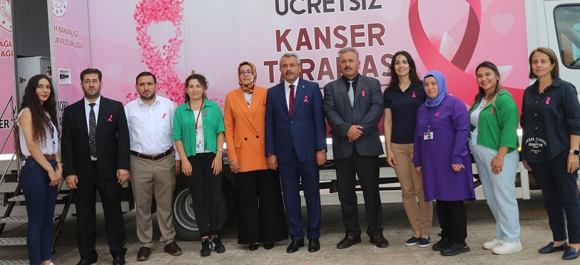 Valilik personeline “Ücretsiz Kanser Taraması” yapıldı