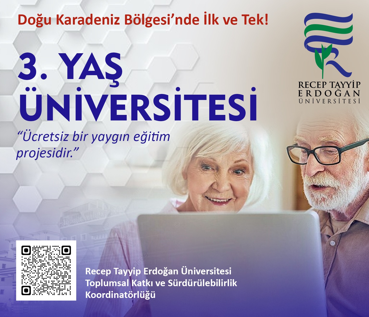 RTEÜ ‘de “3. Yaş Üniversitesi” Açılıyor!