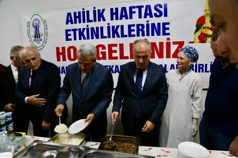 Ahilik Haftası dolayısıyla düzenlenen