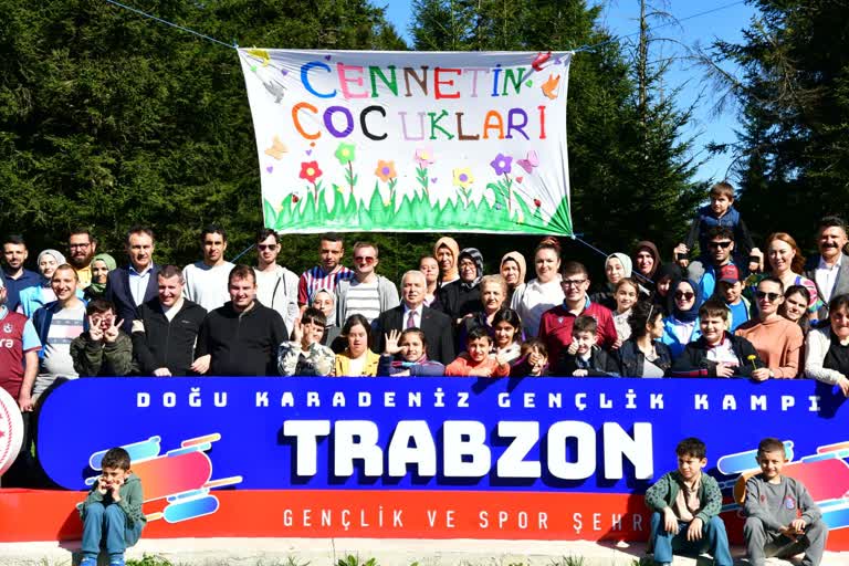 TRABZON’DA ÖRNEK KAMP