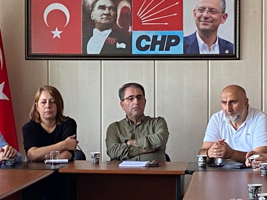 CHP Rize il örgütü “Rize’de “Kahrolsun İsrail” demek suç haline gelmiştir”