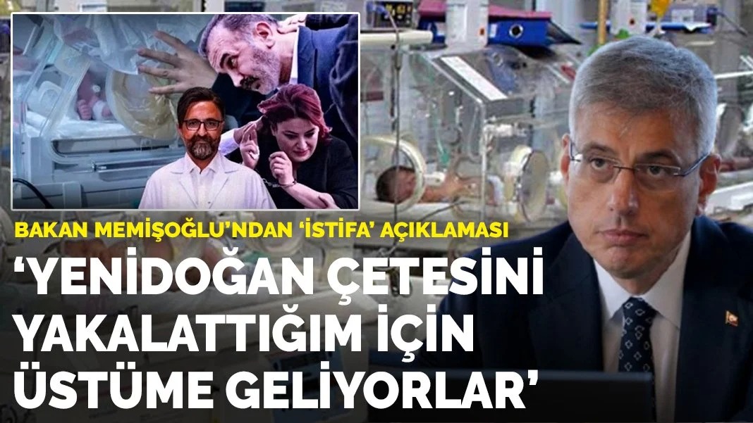 Rizeli Bakan Memişoğlu: “’Yenidoğan Çetesini’ yakalattığım için üstüme geliyorlar”