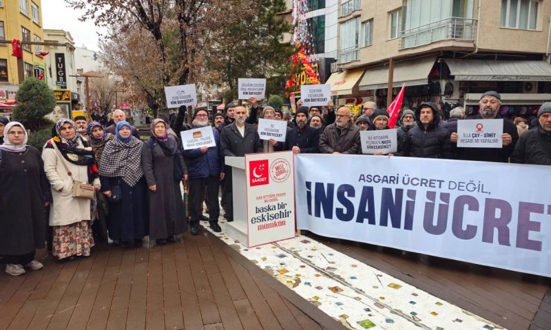 Saadet Partisi’nden Asgari Ücret Tepkisi! Bu Rakam Emeğe, Emekçiye, Alın Terine Zulümdür!