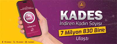 KADES’i İndiren Kadın Sayısı 7 Milyon 830 Bine Ulaştı