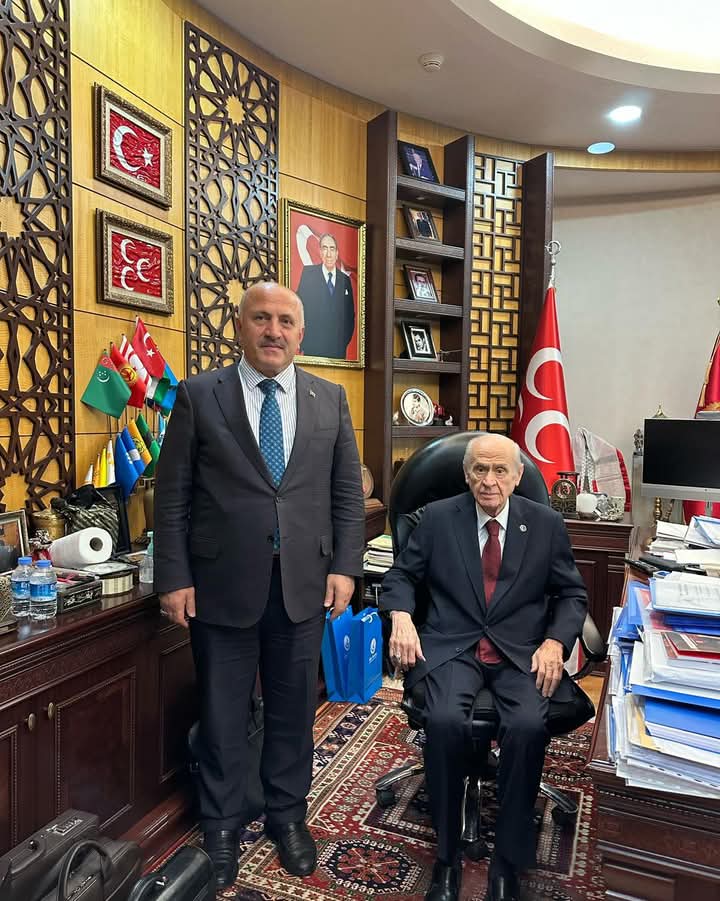 Çayeli Belediye Başkanı İsmail Hakkı Çiftçi’den MHP Lideri Devlet Bahçeli’ye Geçmiş Olsun Ziyareti
