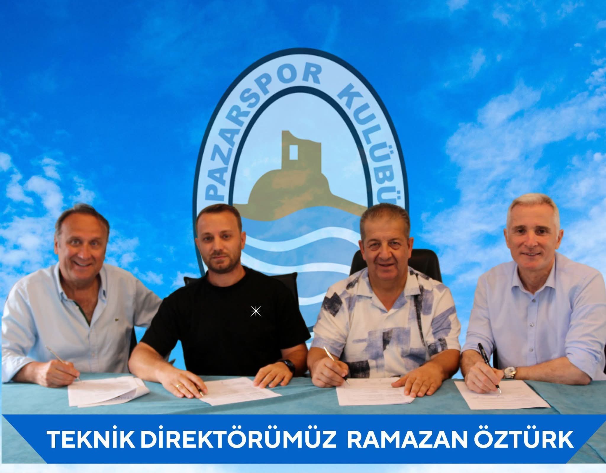 Pazarspor’da Ramazan Öztürk ile yola devam
