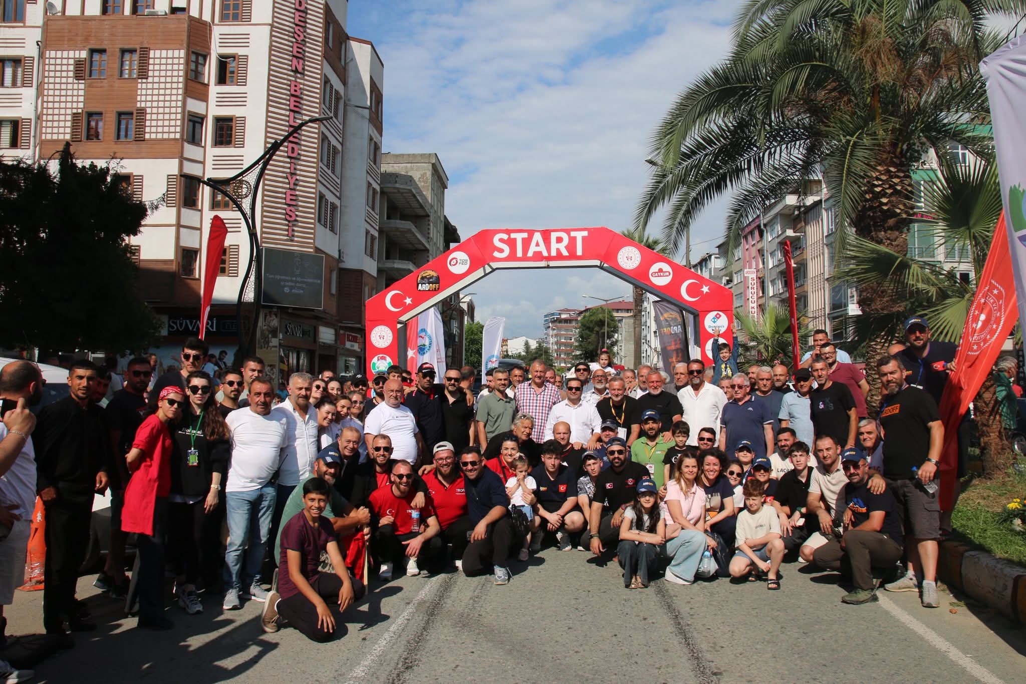 18. Karadeniz Offroad Kupası Ardeşen 1. Ayak Yarışması Başladı