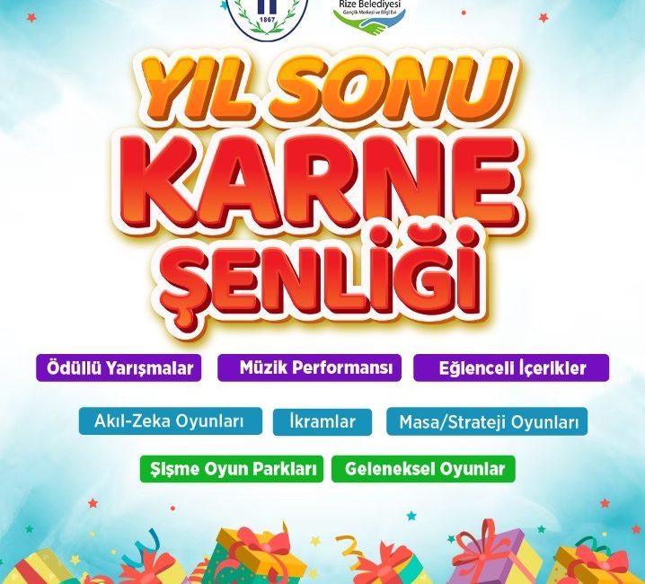Rize Belediyesi, öğrencilerin yıl
