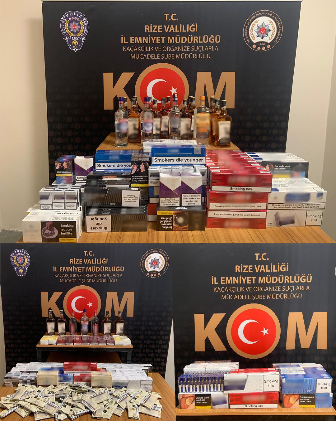 Rize’de Silah Operasyonları: 16 Şüpheliye Adli İşlem Yapıldı