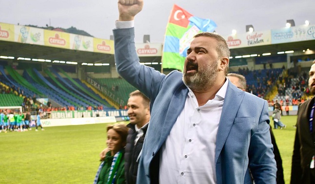 Çaykur Rizespor Kulübü Başkanı İbrahim Turgut, kulübün geleceğine, hedeflerine ve
