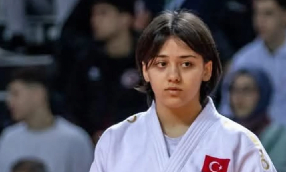Rize’nin Pazar ilçesinden yetişen başarılı milli judocu Ennur Çiftyıldız, Avrupa