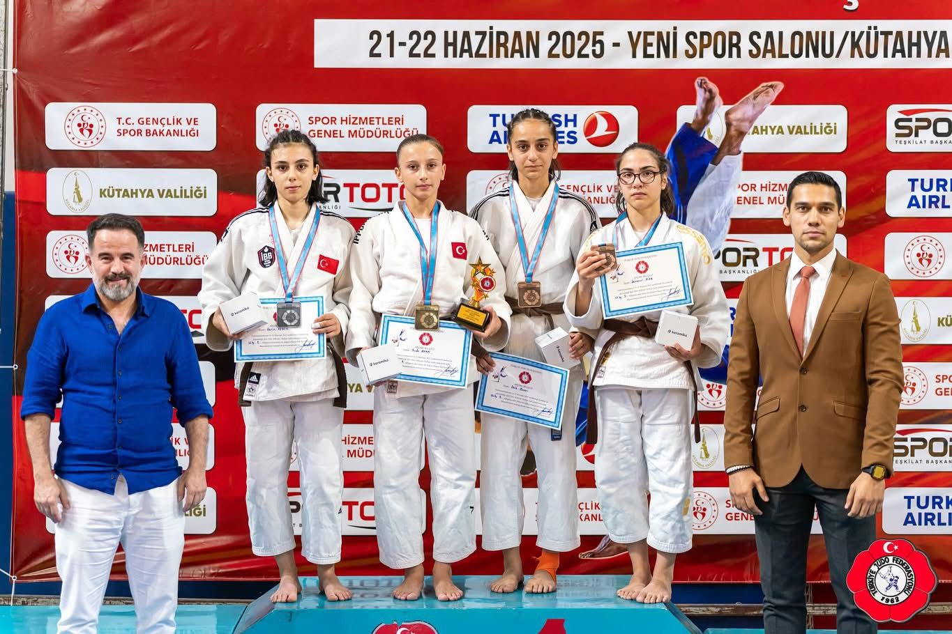 21-22 Haziran tarihleri arasında Kütahya'da düzenlenen Yıldızlar Türkiye Judo Şampiyonası’nda