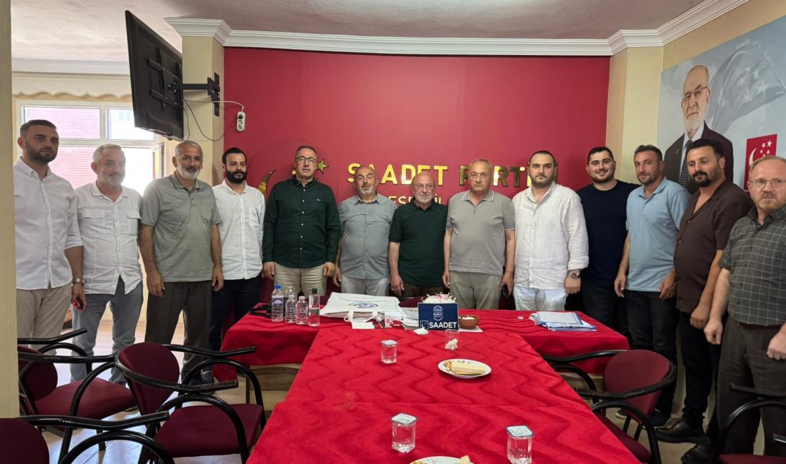 Ardeşen TSO’dan Saadet Partisi İlçe Başkanlığına Ziyaret Ardeşen Ticaret ve Sanayi Odası (TSO) Yönetim Kurulu Başkanı İsmail