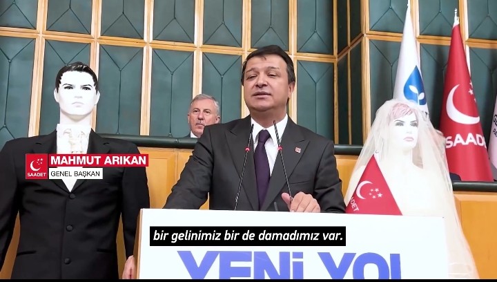 Saadet Partisi Genel Başkanı Mahmut Arıkan, TBMM Grup Toplantısı’nda yaptığı