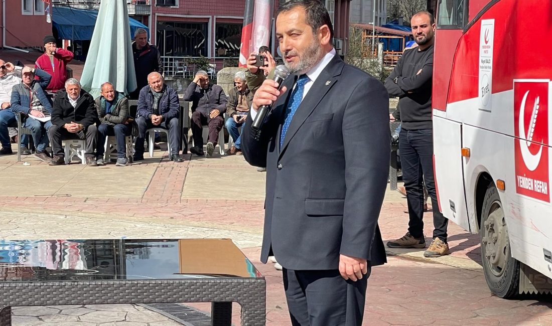 Yeniden Refah Partisi Ordu İl Başkanı Adem Ağca, Türkiye’nin ekonomik