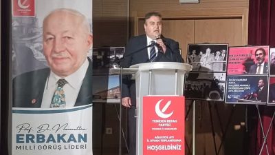 Yeniden Refah Partisi Sarıyer İlçe Başkanı Adem Mat, İsrail’in Hamas