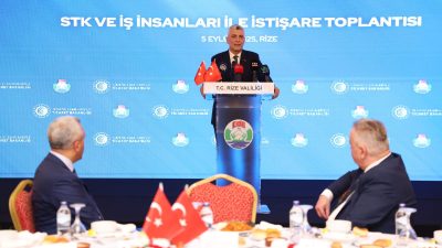 Ticaret Bakanı Prof. Dr. Ömer Bolat, Rize programı kapsamında STK