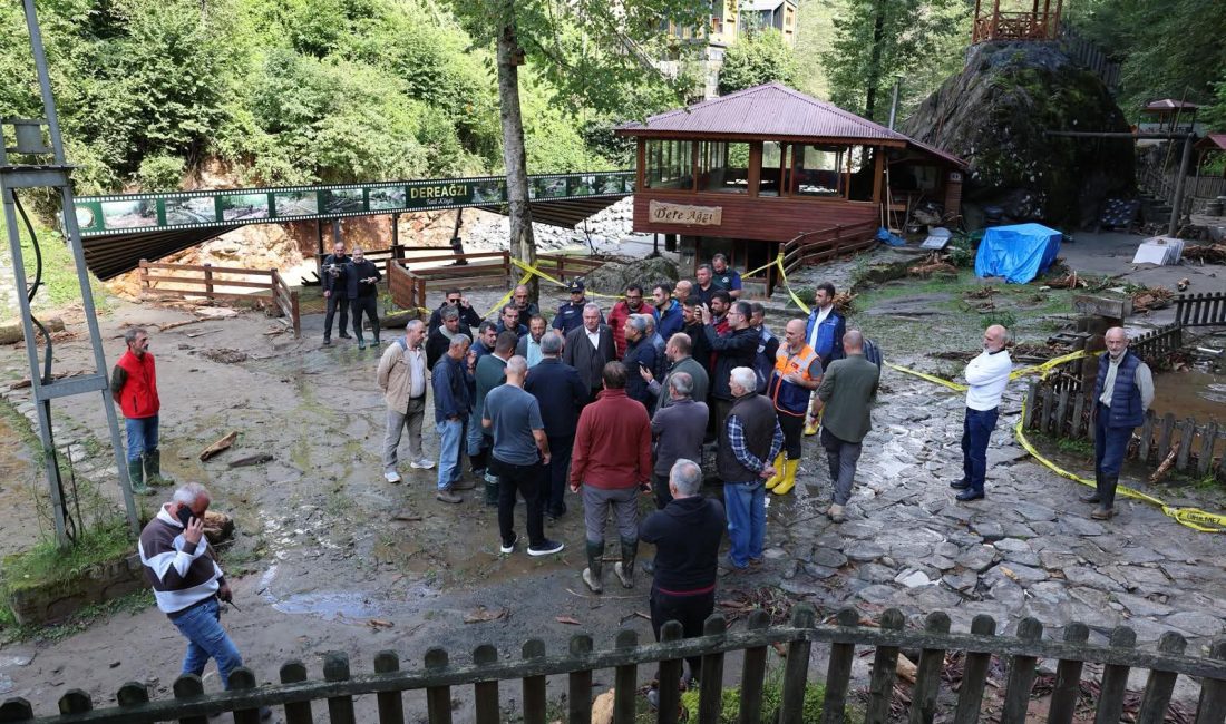 Heyet, bölgede yürütülen müdahale ve iyileştirme faaliyetlerini yerinde gözlemleyerek yetkililerden
