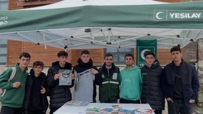 Rize Yeşilay Şubesi  Ayder Yaylası’nda gerçekleştirilen Kaçkar By UTMB etkinliğine