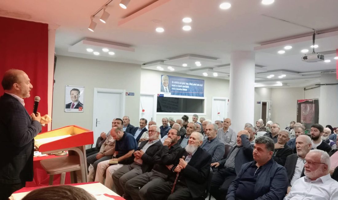 Saadet Partisi Rize İl Divan Toplantısı, il ve ilçelerden gelen