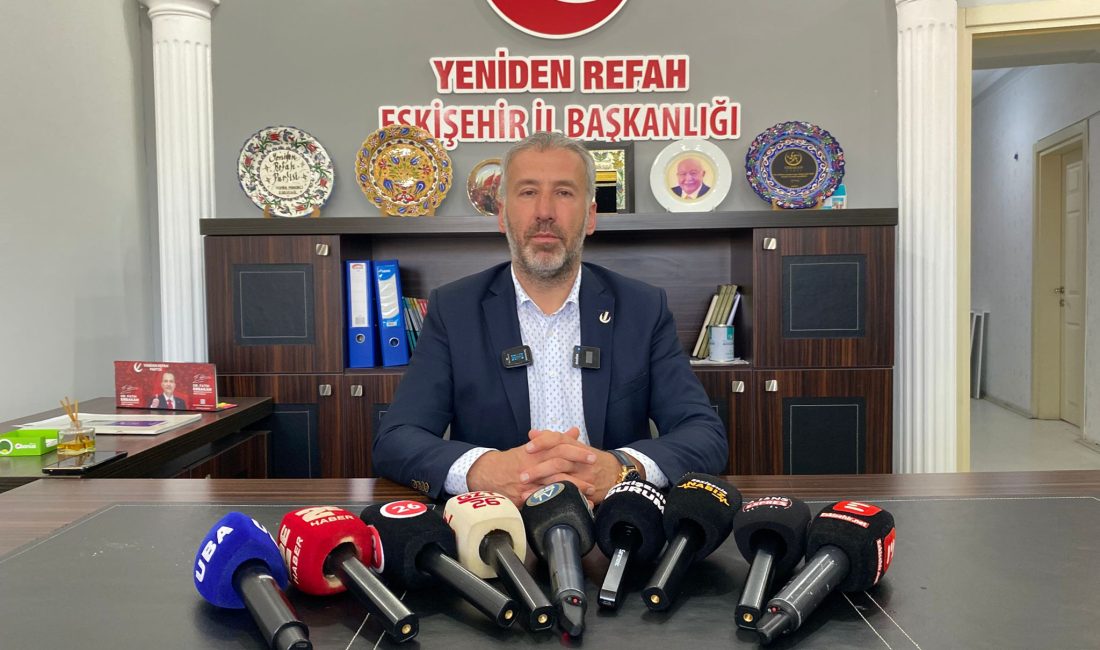 Yeniden Refah Partisi Eskişehir İl Başkanı Faruk Güler, 19 Eylül