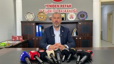 Yeniden Refah Partisi Eskişehir İl Başkanı Faruk Güler, üniversitelerin açılmasına