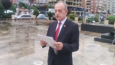 Cumhuriyet Halk Partisi’nin (CHP) kuruluşunun 102. yıldönümü, Rize Cumhuriyet Alanı’nda