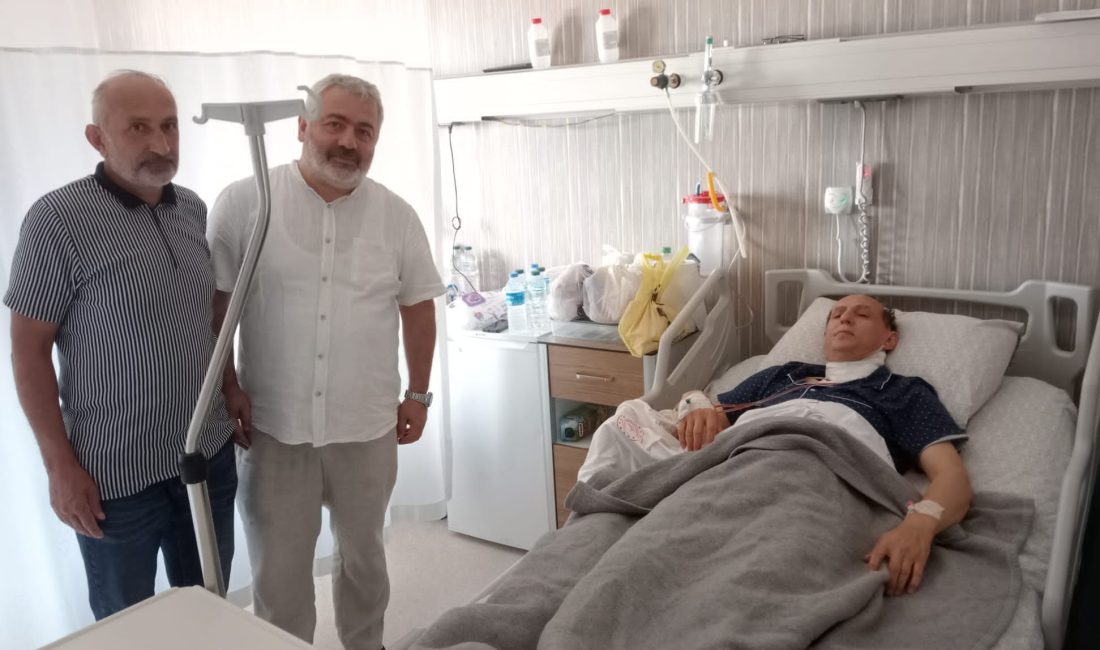 Saadet Partisi Rize İl Başkanı Avukat Muhammet Kaçar, geçirdiği sağlık