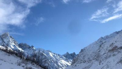 Rize’nin Çamlıhemşin ilçesine bağlı Topluca Köyü’nden 35 kilometre mesafedeki 1400