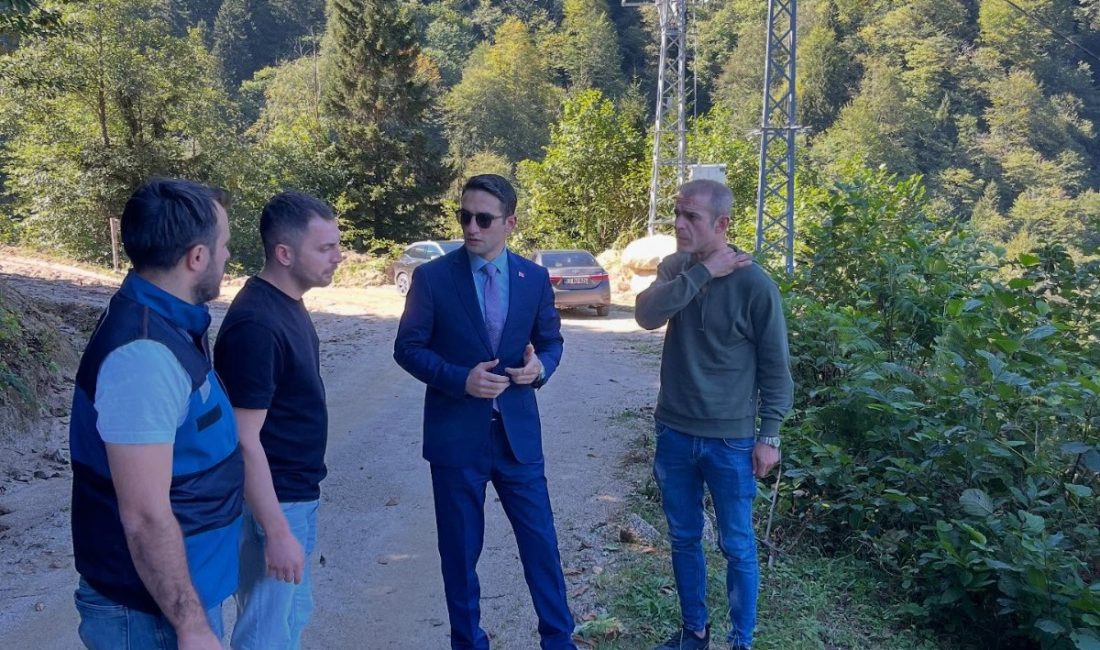 İkizdere Kaymakamı İbrahim Halil Sürücü geçen hafta sonu bölgede büyük