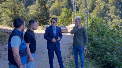 İkizdere Kaymakamı İbrahim Halil Sürücü geçen hafta sonu bölgede büyük