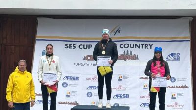 Romanya’nın Gradistei-Fundata kentinde düzenlenen FIS Cup Rollerski Yarışmaları, Çamlıhemşinli sporcular