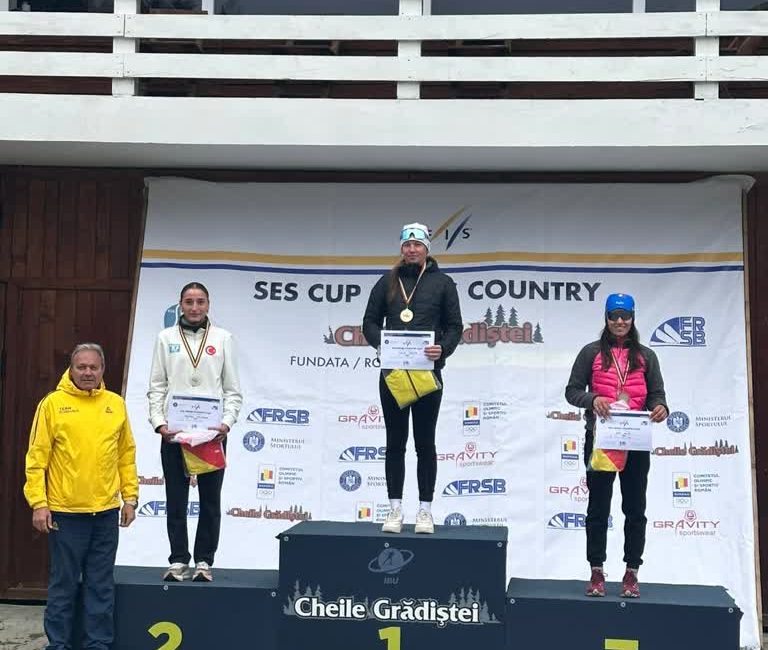 Romanya’nın Gradistei-Fundata kentinde düzenlenen FIS Cup Rollerski Yarışmaları, Çamlıhemşinli sporcular