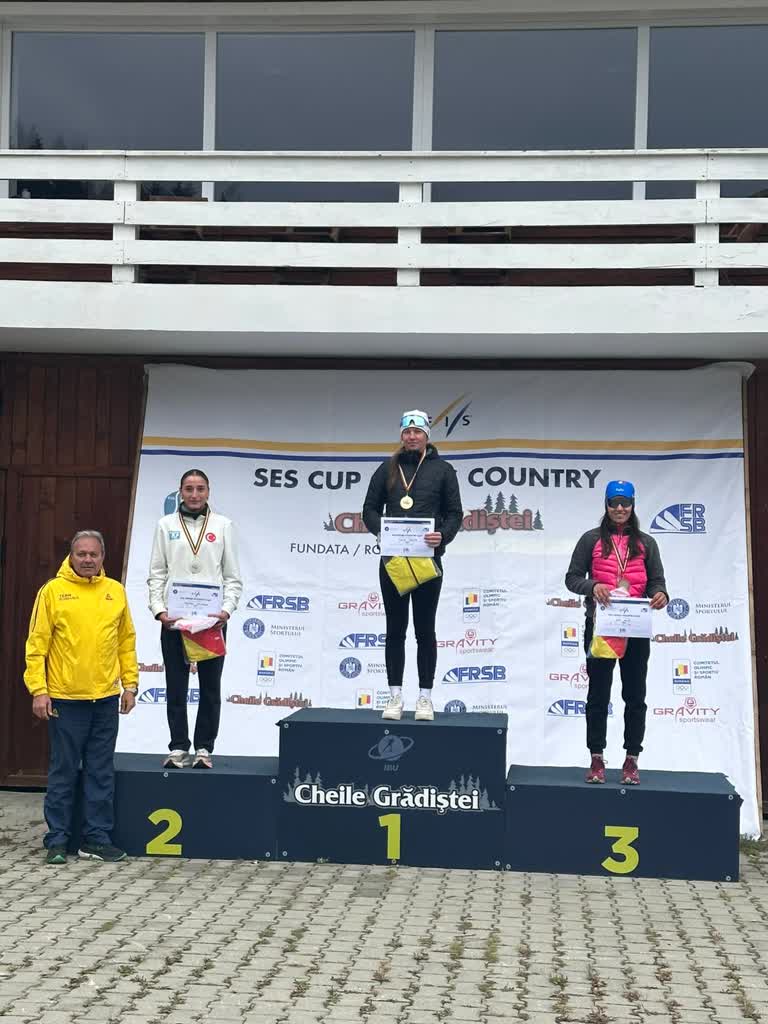 Romanya’nın Gradistei-Fundata kentinde düzenlenen FIS Cup Rollerski Yarışmaları, Çamlıhemşinli sporcular