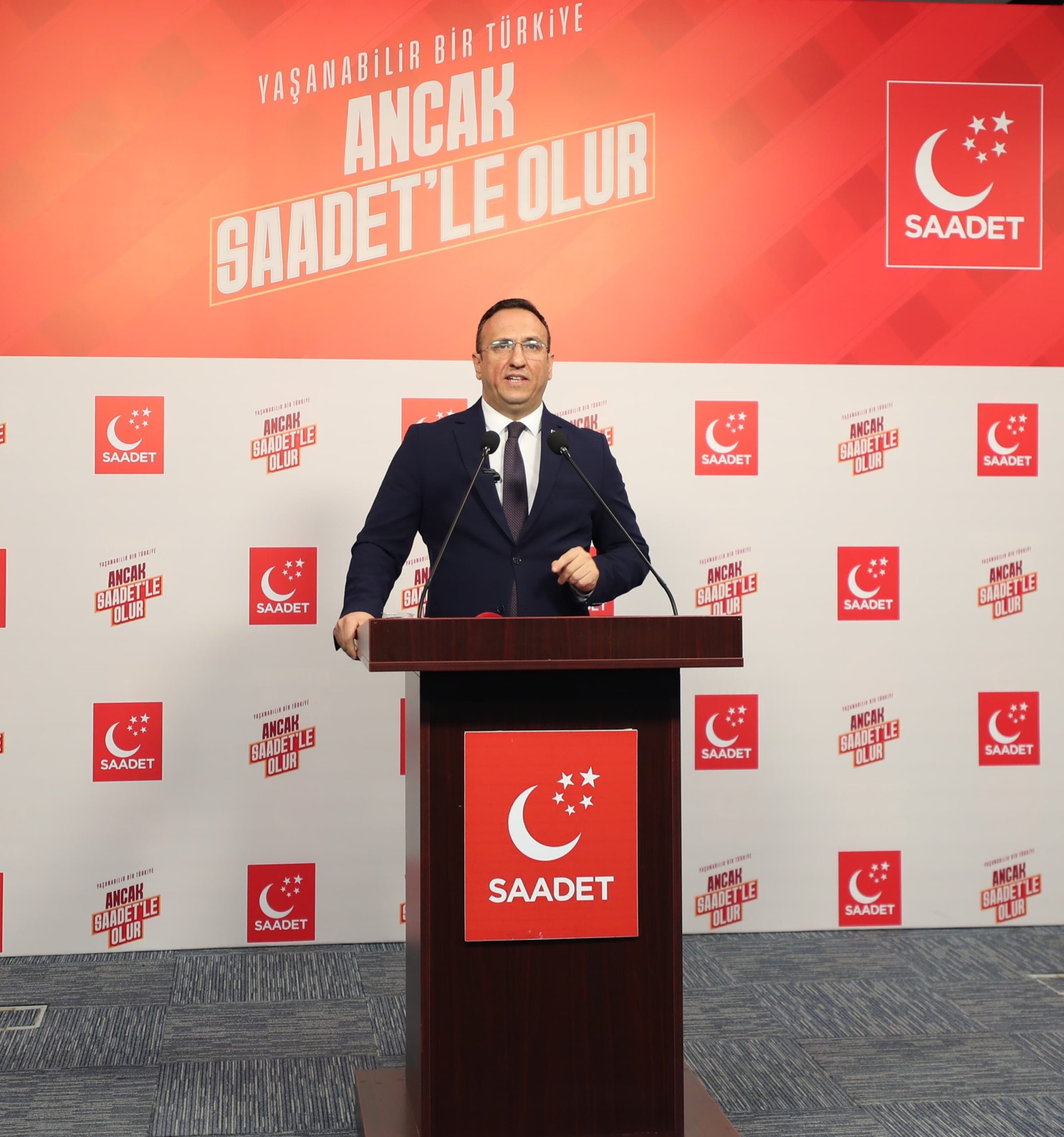 Saadet Partisi Genel Başkan Yardımcısı Av. Sinan Tekin, Türkiye’de giderek