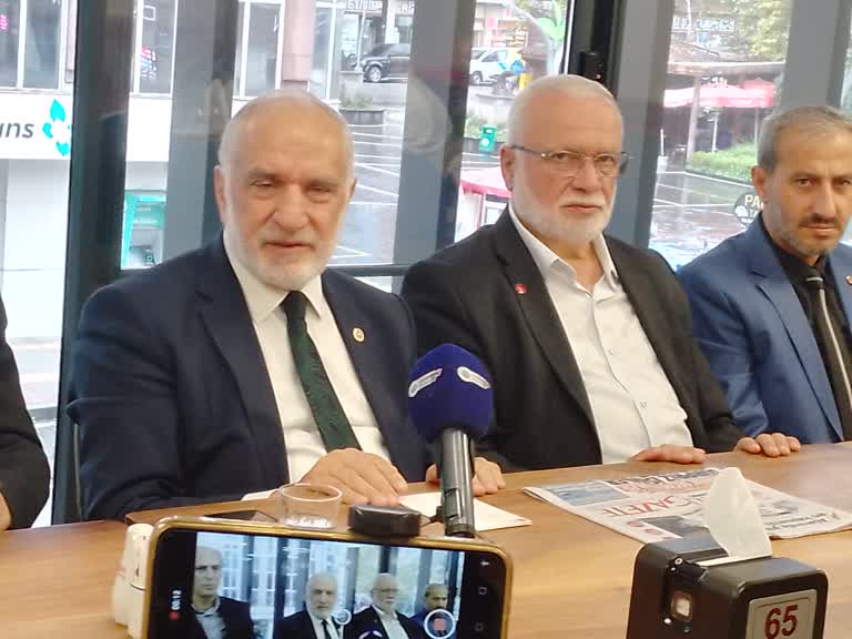 Saadet Partisi Samsun Milletvekili Mehmet Karaman, bir dizi temaslarda bulunmak