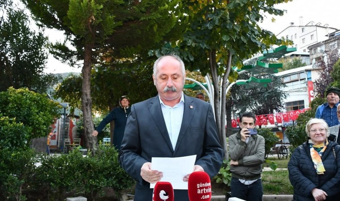  Cumhuriyet Halk Partisi Artvin İl Başkanı Yusuf Orhan, Milli Eğitim