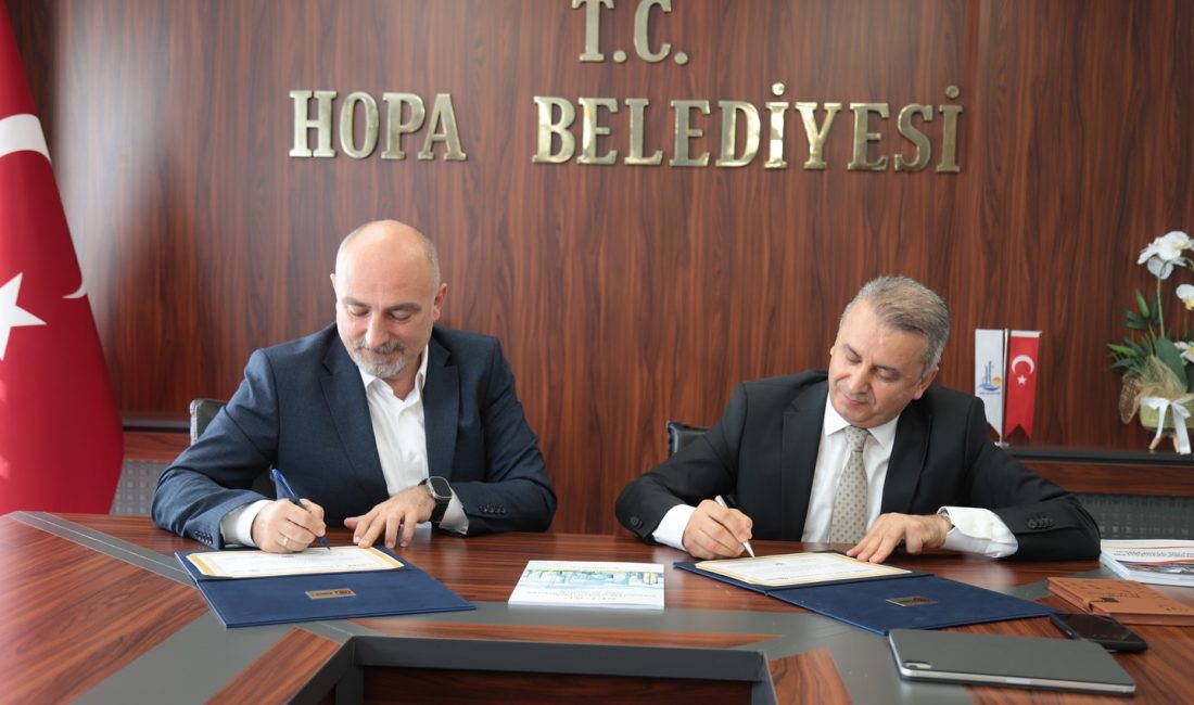 HOPA BELEDİYESİNDEN YENİ BİR İŞBİRLİĞİ PROTOKOLÜ Hopa Belediyesi, İstanbul Enerji ile Sürdürülebilir Enerji ve İklim Eylem