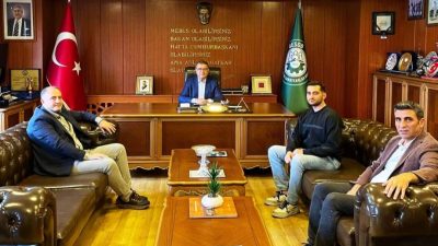 Yusufeli Esnaf ve Sanatkarlar Odası Başkanı Mehmet Bülent Özdemiroğlu Bursa'da