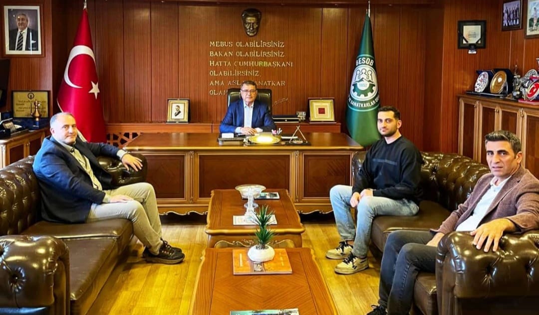 Yusufeli Esnaf ve Sanatkarlar Odası Başkanı Mehmet Bülent Özdemiroğlu Bursa'da