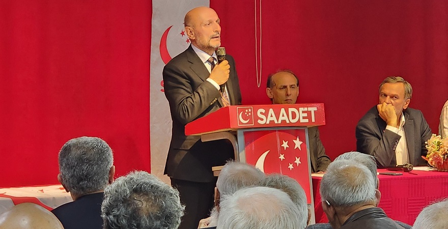 Mehmet Atmaca “Türkiye Adil Bir Yönetim Anlayışına Kavuşacak” Saadet Partisi  Rize İl Başkanlığı tarafından düzenlenen Ekim Ayı