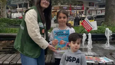 Rize Yeşilay Şubesi, Tevfik İleri Anadolu Lisesi öğrencileriyle Memişağa Parkı’nda