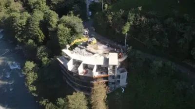 Fırtına Vadisi'ndeki izinsiz yapılar, Rize İl Özel İdaresi tarafından tespit