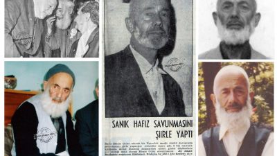 Hâfız Edhem Amca ile çocuk yaşımda tanıştım. Orta Camii önünde