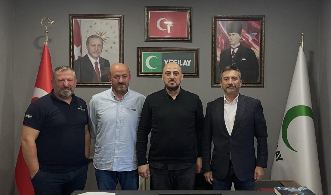 Rize Yeşilay Şubesi, Çayeli Bakır İşletmeleri’nden önemli bir heyeti ağırladı.