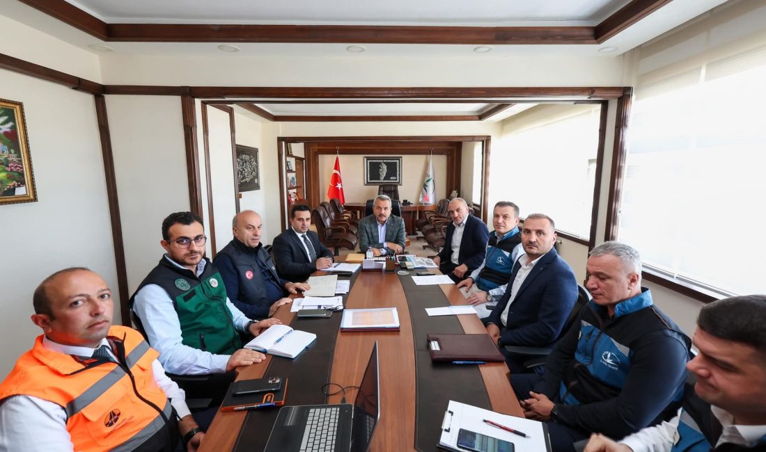 Vali  İhsan Selim Baydaş başkanlığında, Rize İl Özel İdaresinde ilimiz