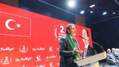 Yeniden Refah Partisi (YRP) Rize Merkez İlçe Kongresi, partililerin yoğun