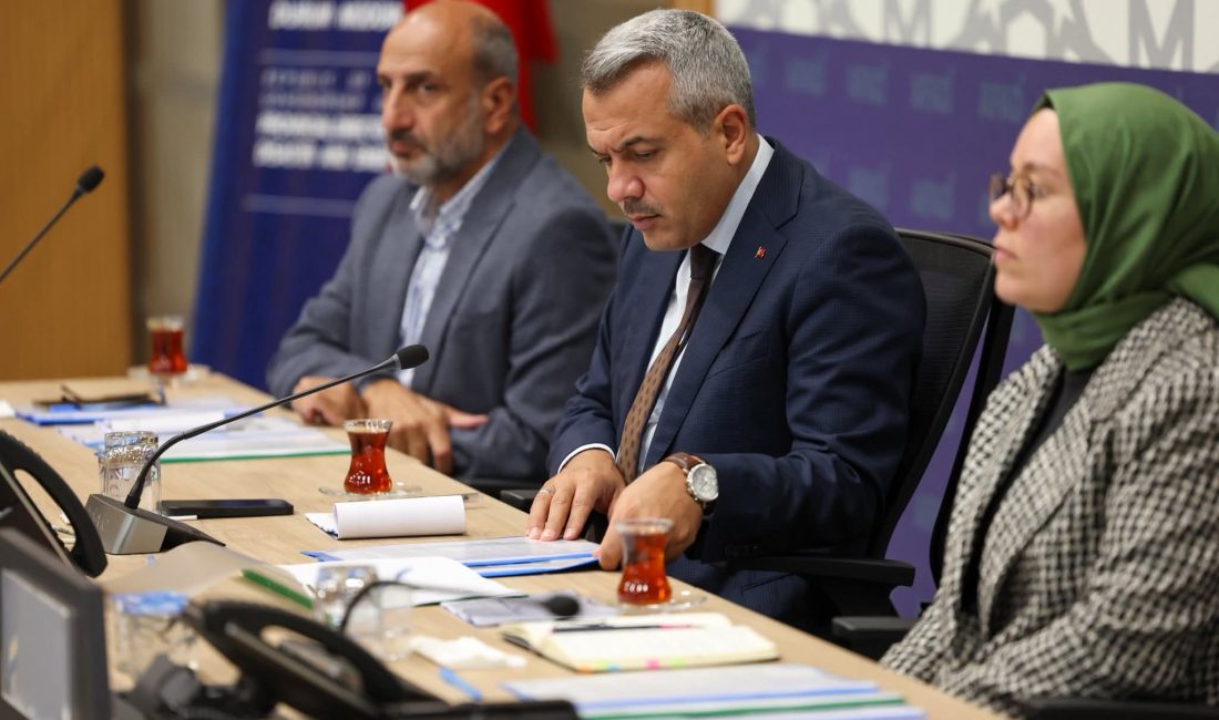 Vali İhsan Selim Baydaş başkanlığında, AFAD Acil Durum Yönetim Merkezi’nde