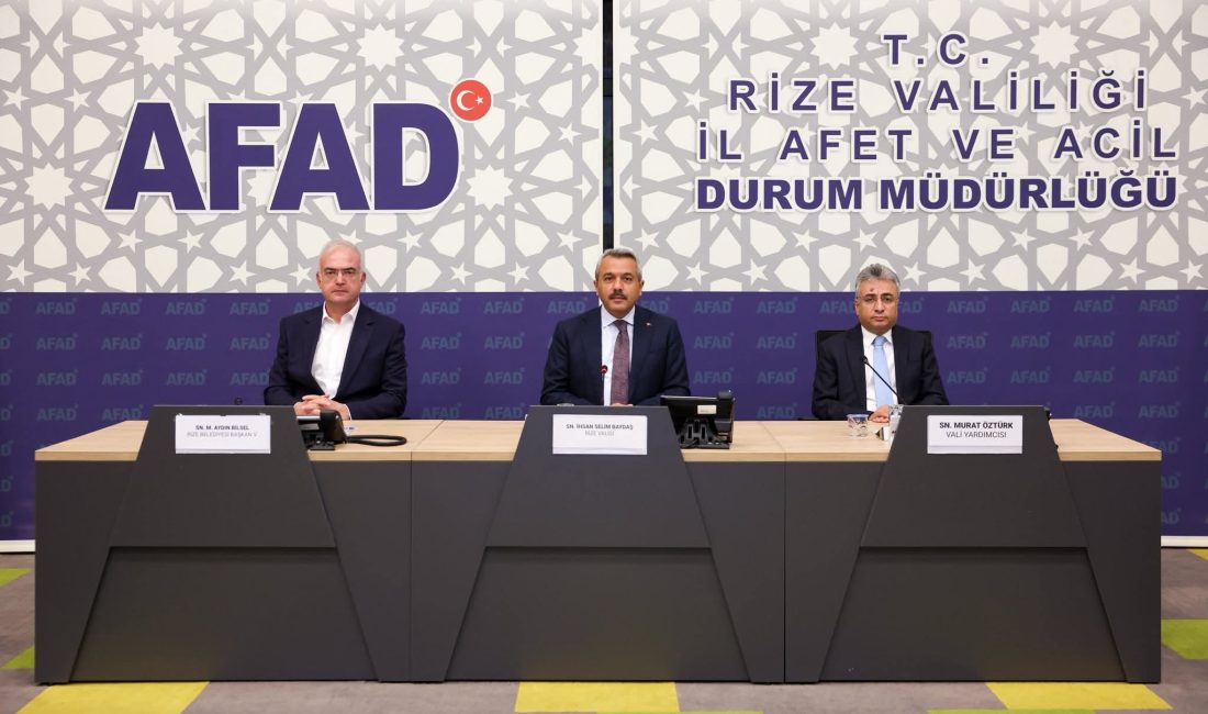 2025 Yılı IV. Dönem İl Koordinasyon Kurulu Toplantısı Yapıldı Rize İli 2025 yılı IV. Dönem İl Koordinasyon Kurulu Toplantısı,