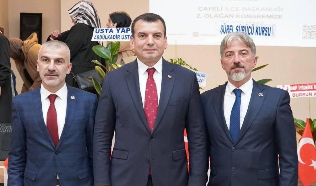 Şimşek: “Köylerimizde Mimari Birlik Sağlayalım, Rize Avrasya’nın Ticaret Kapısı Olacak” Büyük Birlik Partisi (BBP) Çayeli İlçe kongresinde konuşan BBP Genel
